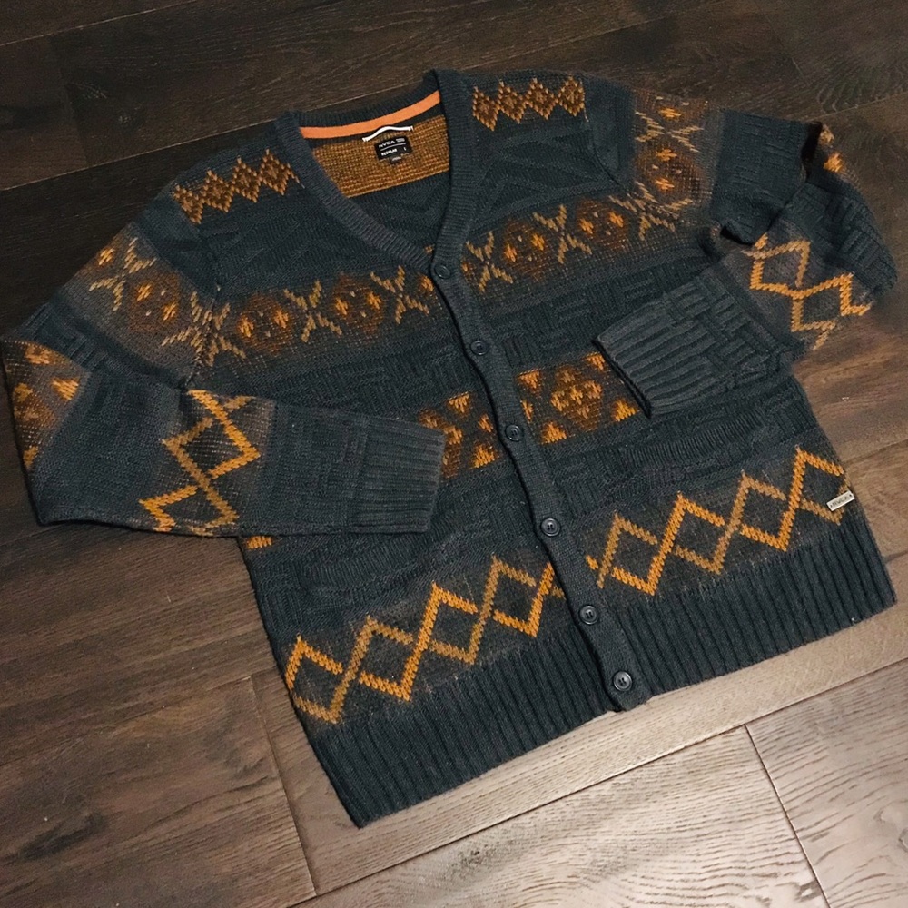 RVCA CARDIGAN - LIKE NEW